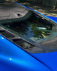 2020-2024 Corvette Concept8 Carbon Fiber 3-Piece Rear Backlight Trim Bezels (2 Variations) (Ships in approx. 3-4 weeks)
