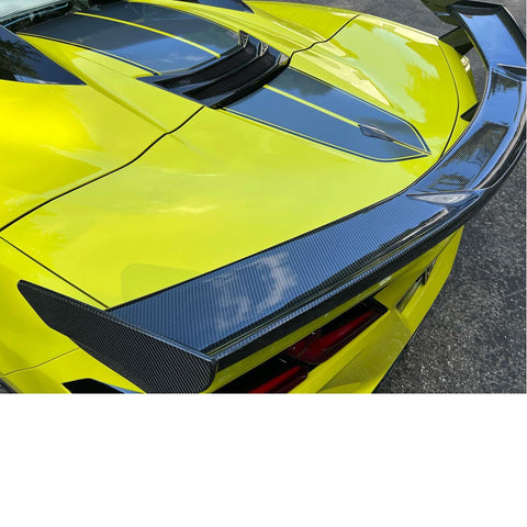 2020-24 Corvette C8 Concept8 Carbon Fiber High Mount Rear Wing (Ships in approx. 3-4 weeks)